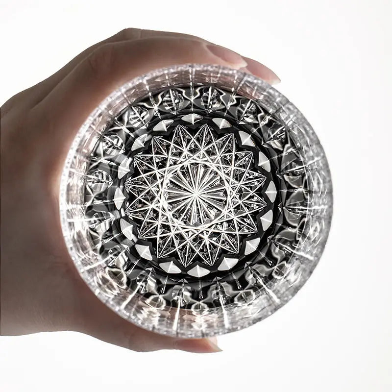 Verre Cristal Rétro Japonais Lumière Luxe, Fabrication Artisanale – | Studio Nichijo Paris