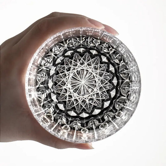 Verre Cristal Rétro Japonais Lumière Luxe, Fabrication Artisanale – | Studio Nichijo Paris