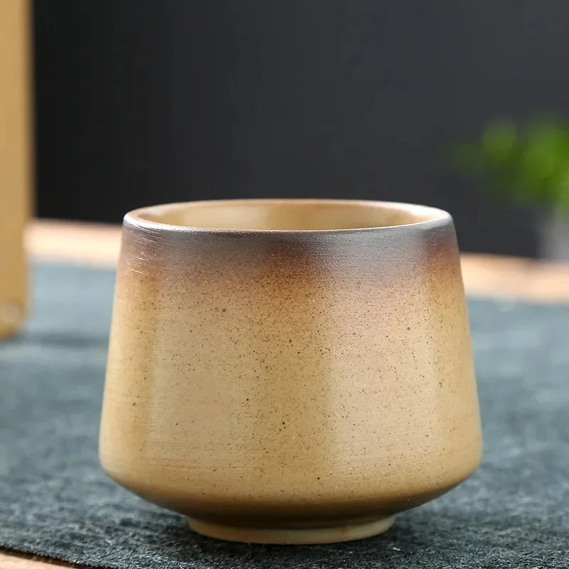 Tasse à Thé Poterie Raku – Glaçage Four – Fabrication Artisanale – | Studio Nichijo Paris