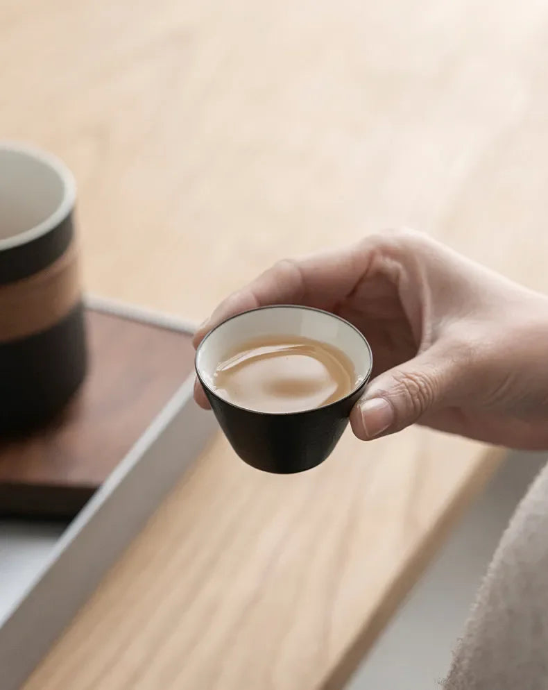 Service à Thé Gaiwan en Porcelaine – Fabrication Artisanale – | Studio Nichijo Paris