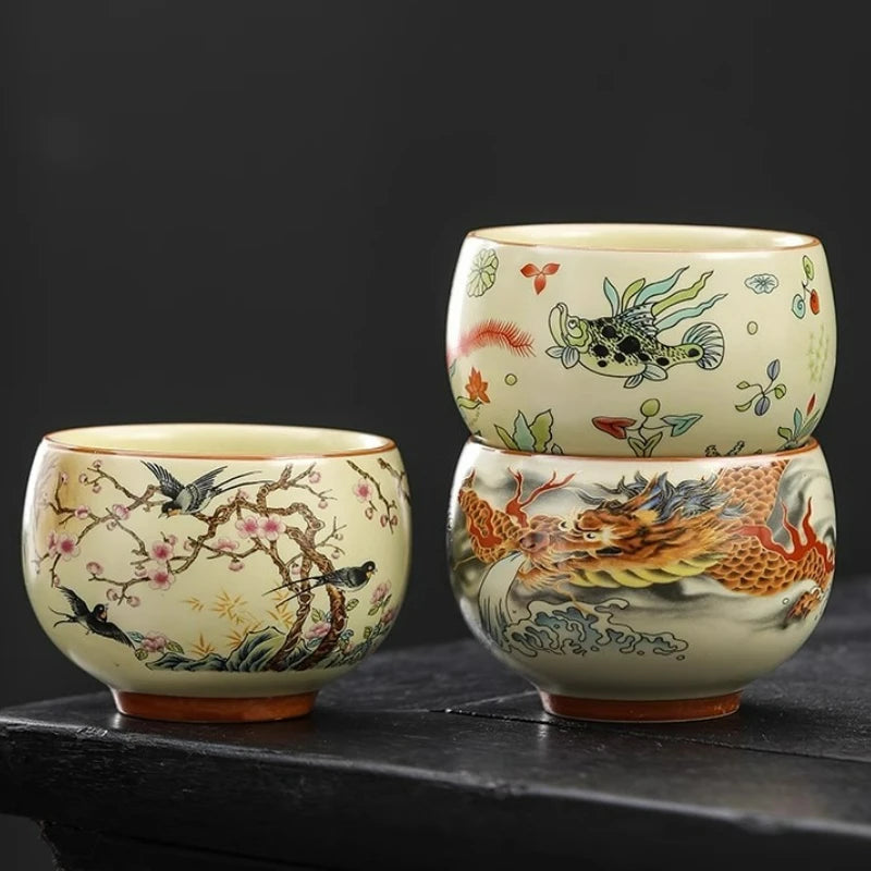 Tasse à Thé en Céramique – Fabrication Artisanale – | Studio Nichijo Paris