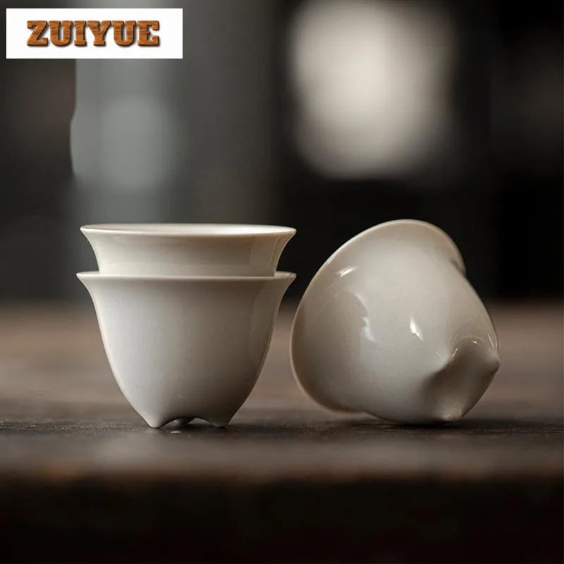Tasse à Thé Tripode Céramique – Fabrication Artisanale – | Studio Nichijo Paris