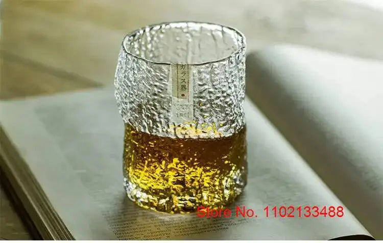 Verre Whisky Edo Japonais Boîte Bois Sans Plomb 260 ml — Fabrication Artisanale – | Studio Nichijo Paris