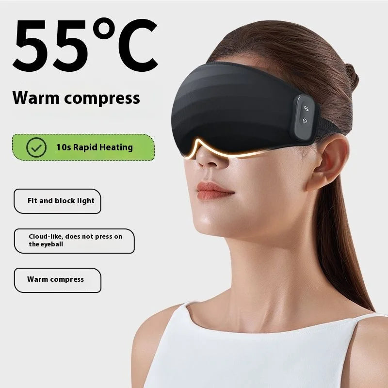 Masseur Oculaire Chauffant 3D - Anti-fatigue – Avec contrôle de la température | Studio Nichijo Paris
